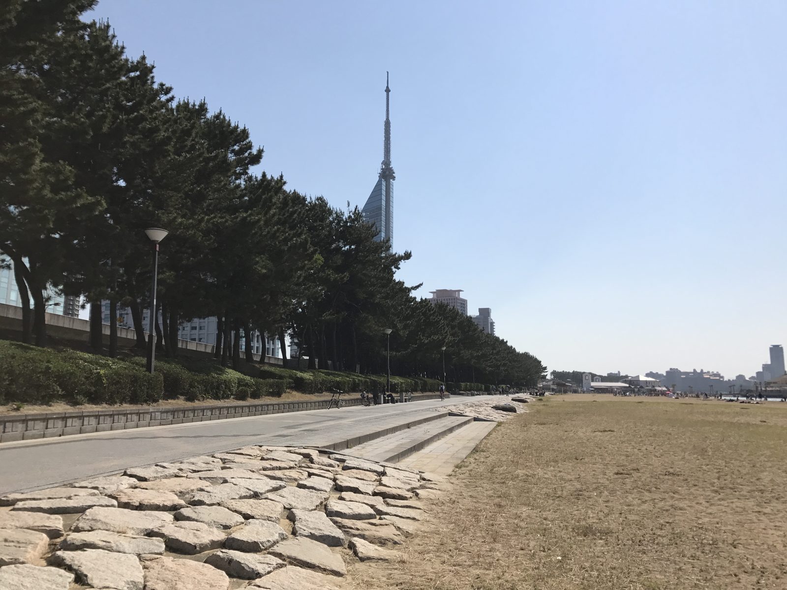 씨사이드 모모치 해변과 후쿠오카 타워